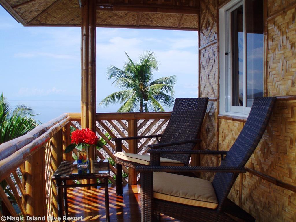 Magic Island Dive Resort Moalboal Pokoj fotografie