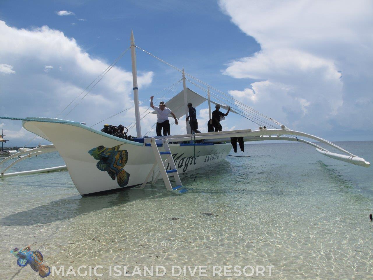 Magic Island Dive Resort Moalboal Exteriér fotografie